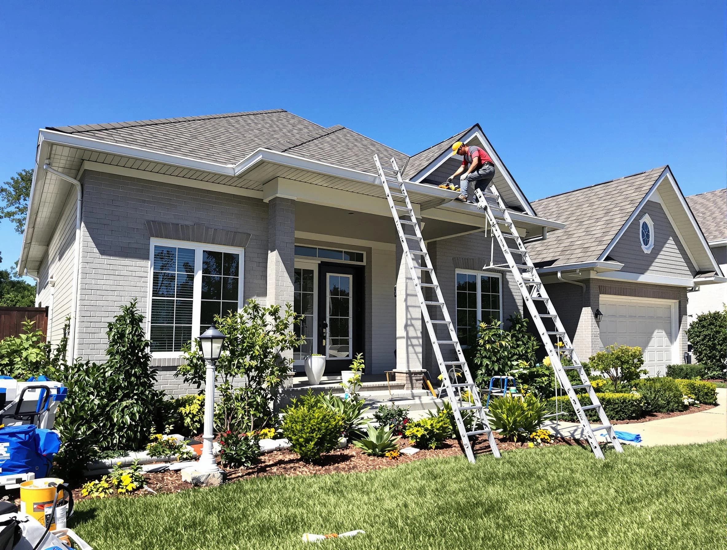 Gutter Replacement service in Aurora, OH